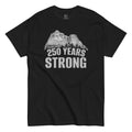 Men's Mount Rushmore 250 Years Strong t-shirt black