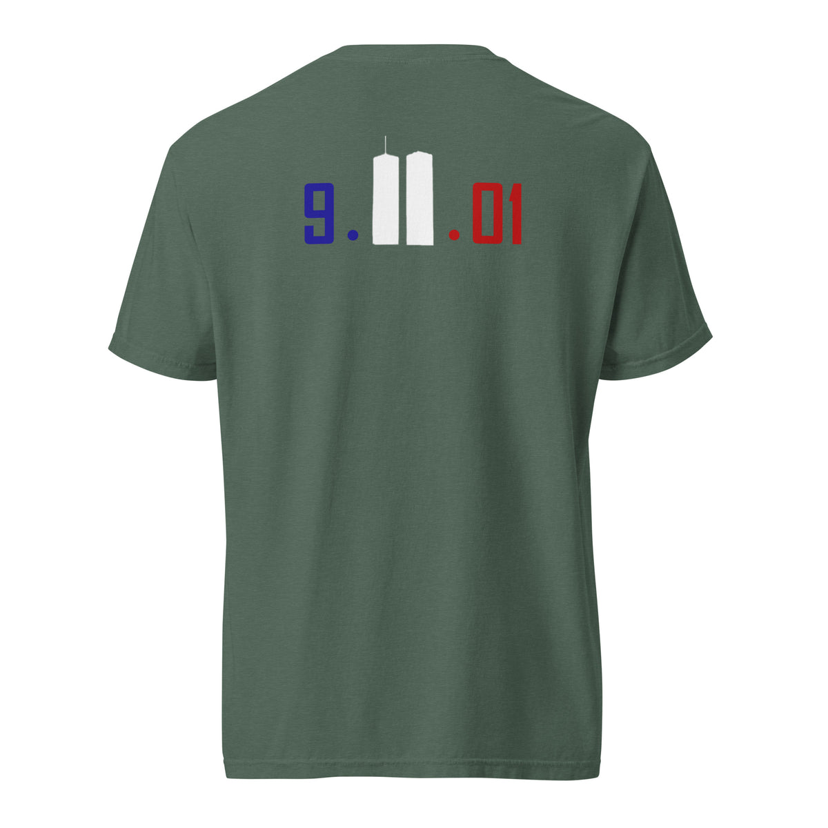 men's 9/11 commemorative t-shirt green