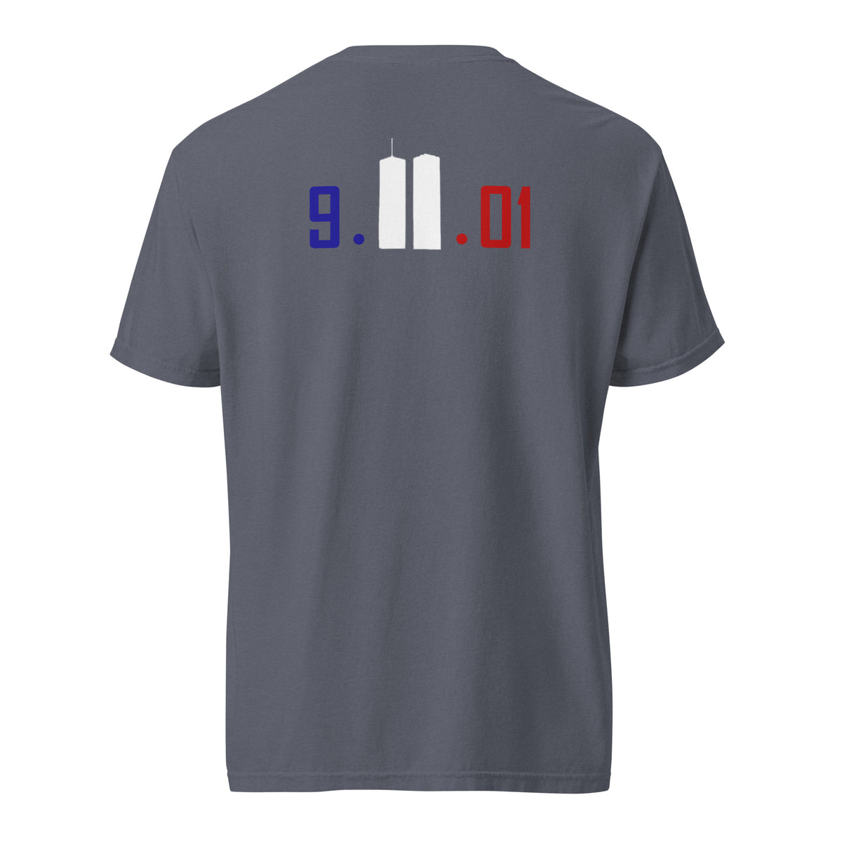 men's 9/11 commemorative t-shirt grey
