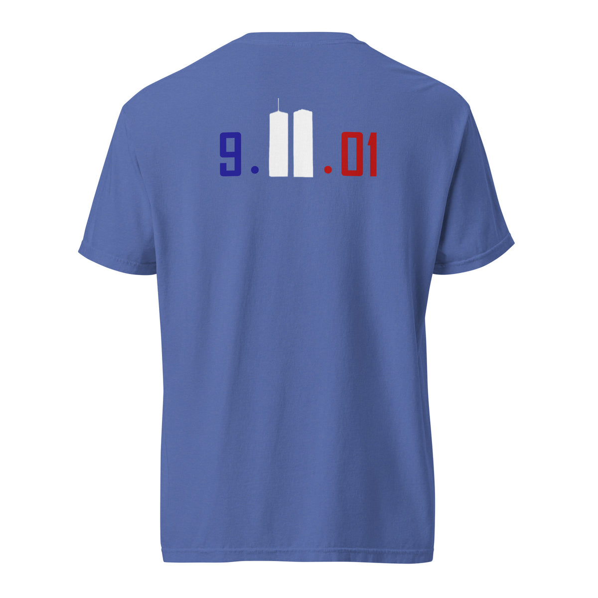 men's 9/11 commemorative t-shirt blue