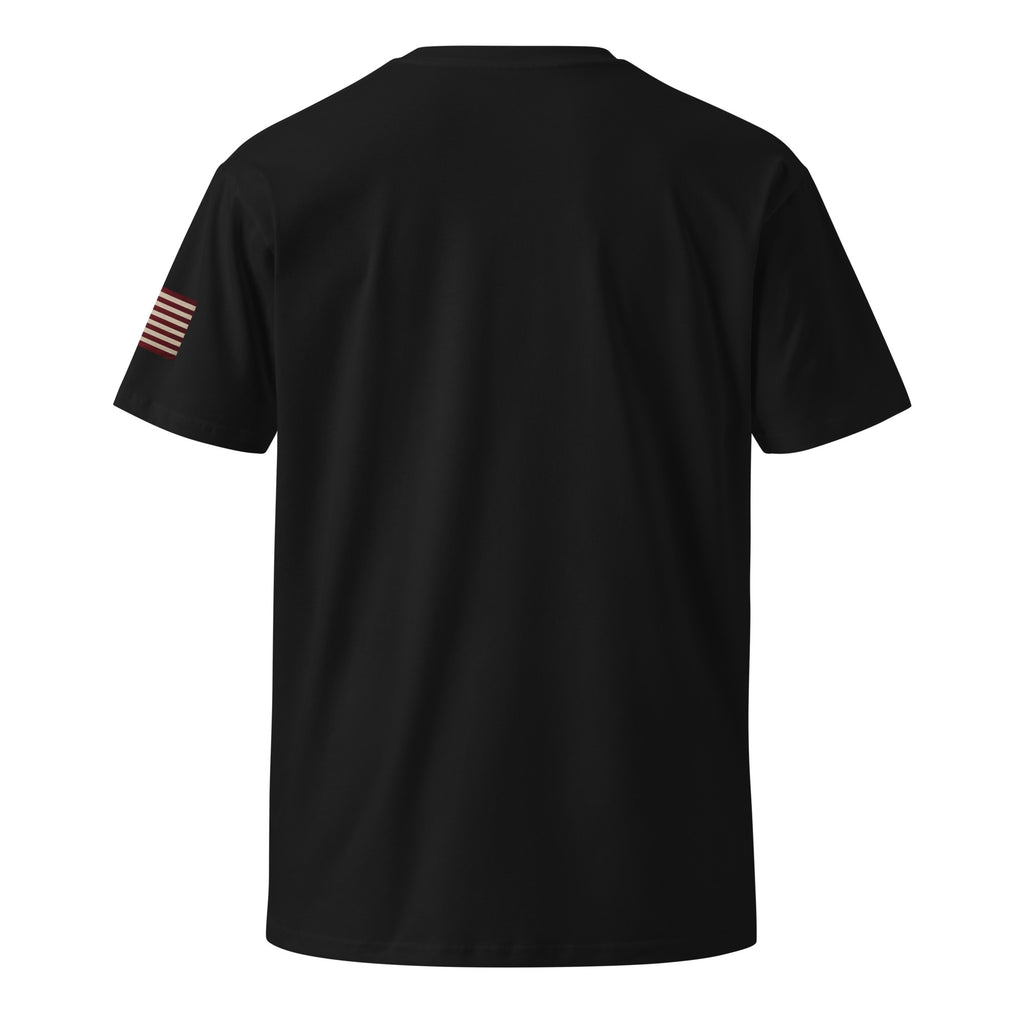 Black Men's American Built Vintage Distressed wrenches t-shirt