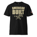Black Men's American Built Vintage Distressed wrenches t-shirt